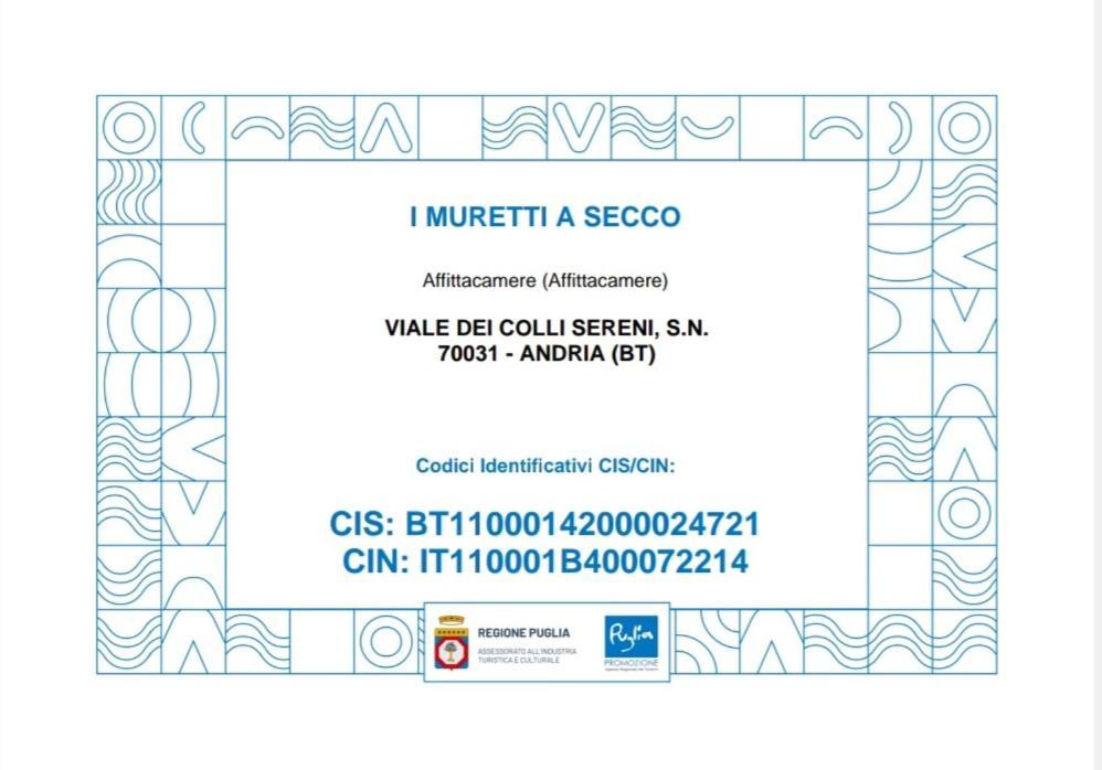 I Muretti A Secco B&B Кастель-дель-Монте Экстерьер фото